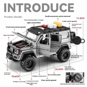 1:24 Scale Mercedes-Benz G550 Adventure Model 16 S22051f27d21f4641bf9a210e226833deL