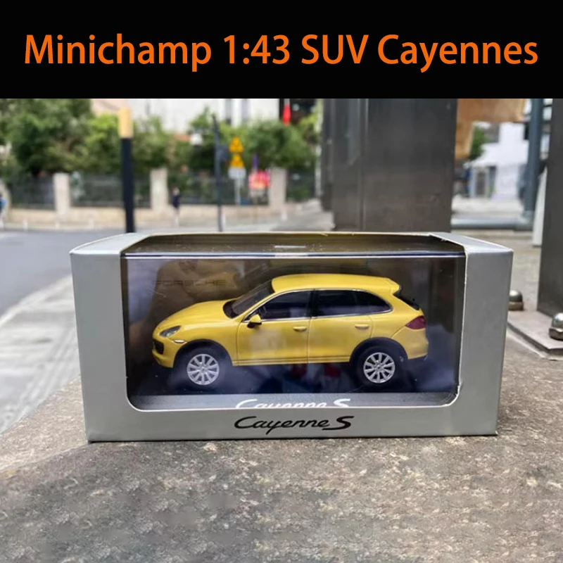 Cayenne S 1:43 Diecast Model in Yellow 7 Cayenne S 1:43 Diecast Model in Yellow - Image 7