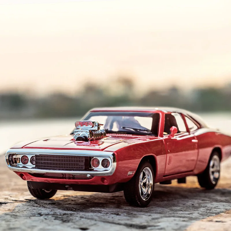 Warhorse Alloy Muscle Car Model with Functional Doors 2 Warhorse Alloy Muscle Car Model with Functional Doors - Image 2