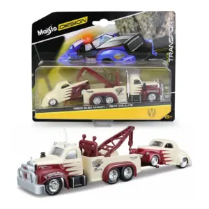 Maisto 1:64 Die-Cast Flatbed Truck and BMW M3 E30 36 S24b13da0e488492184b6c4e9ca5a95f1p