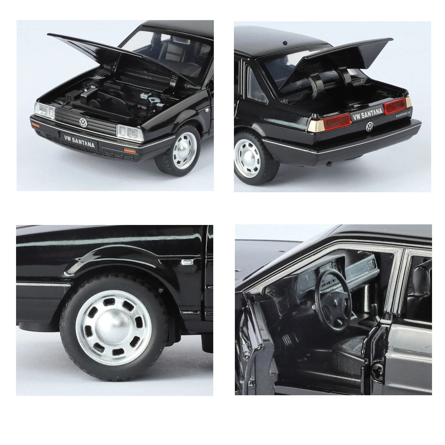1:32 Volkswagen Santana Diecast Model Car 6 1:32 Volkswagen Santana Diecast Model Car - Image 6