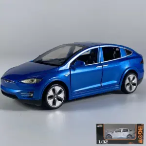 Vibrant Blue Electric SUV Diecast Model 1:32 Scale 25 S2655894e8ae740b7a430c902926e560ea
