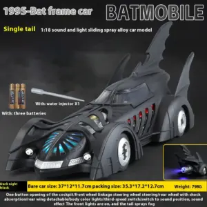 1:18 Diecast Batmobile Model from 1995 Film 18 S268d428708e34265a13bedc652055368m
