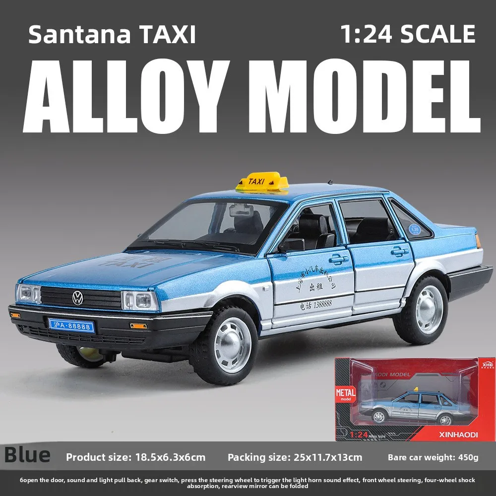 1:24 Santana Taxi Model Set - 3 Colors 4 1:24 Santana Taxi Model Set - 3 Colors - Image 4