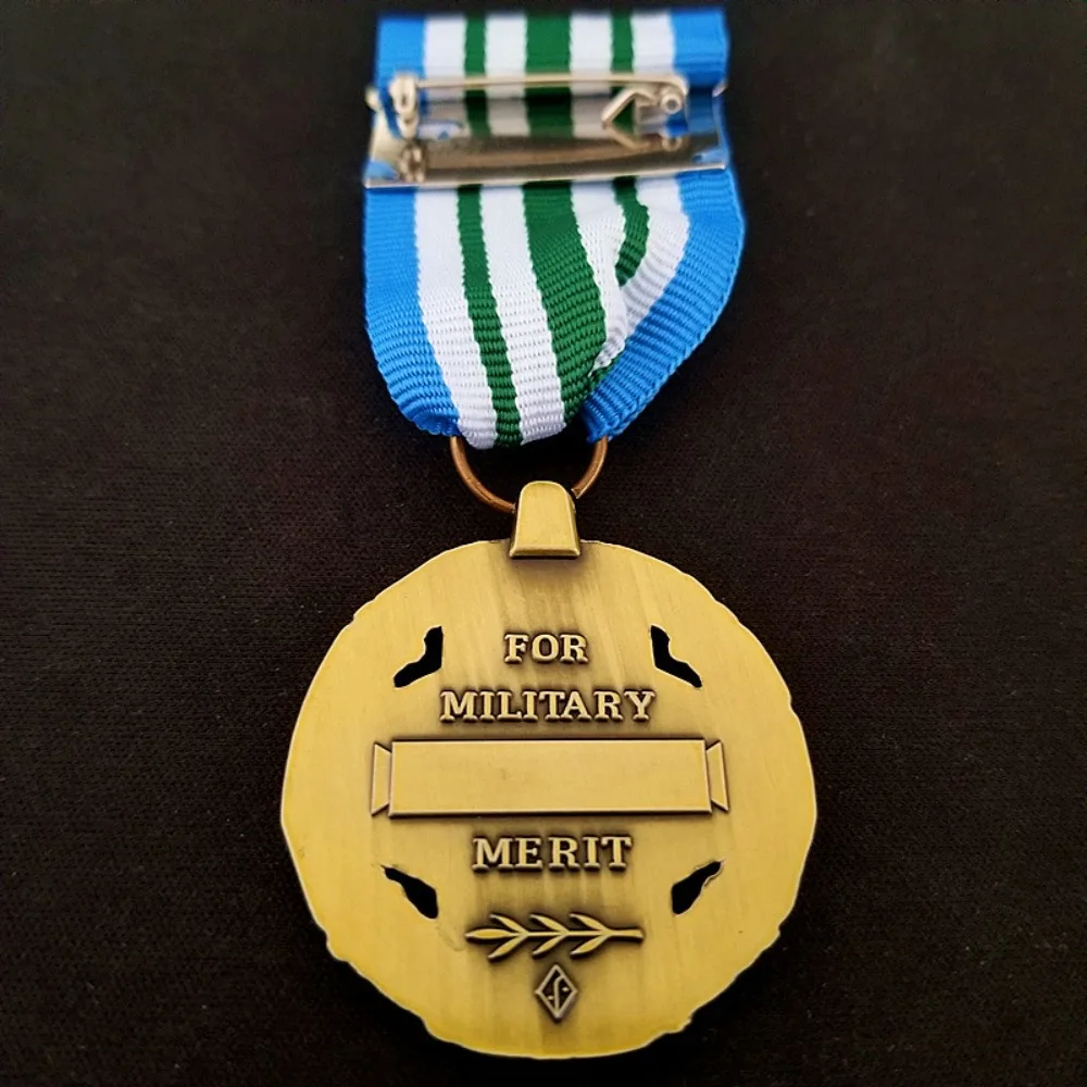 Retro Military Inspired Copy Medal 3 Retro Military Inspired Copy Medal - Image 3