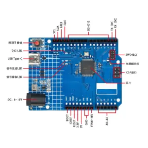 Arduino UNO R4 Minima ESP32-S3 USB Board 11 S277c06d01c2f43bd81a27f1a6dc56f15f