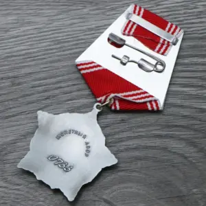 Soviet Union Personal Courage Medal With Ribbon 9 S27e8f1c5078f473280c9628d983806abq