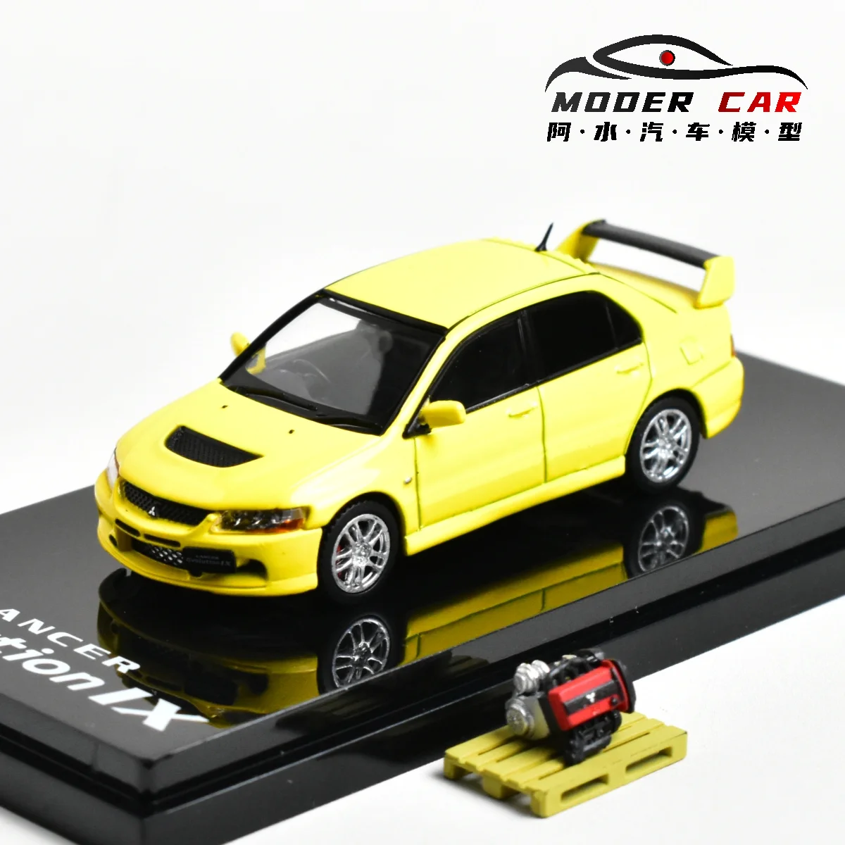 Mitsubishi Lancer EVO IX 1:64 Diecast Model 18 Mitsubishi Lancer EVO IX 1:64 Diecast Model - Image 18