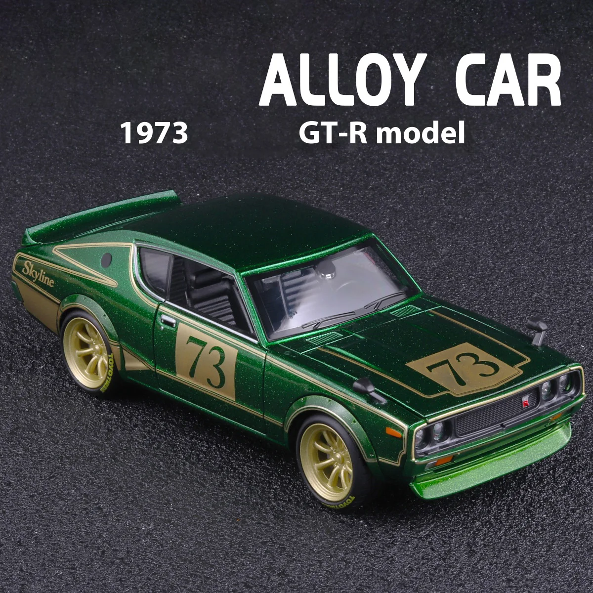 Luxury Retro Alloy Sedan Model 1:24 Scale 3 Luxury Retro Alloy Sedan Model 1:24 Scale - Image 3