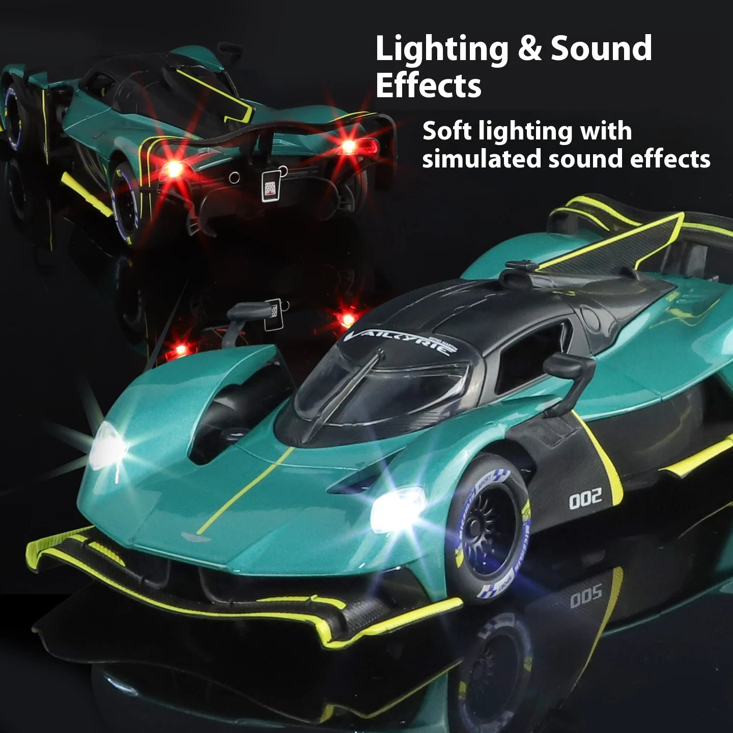 Martin Valkyrie 1/24 Scale Model Car 2 Martin Valkyrie 1/24 Scale Model Car - Image 2