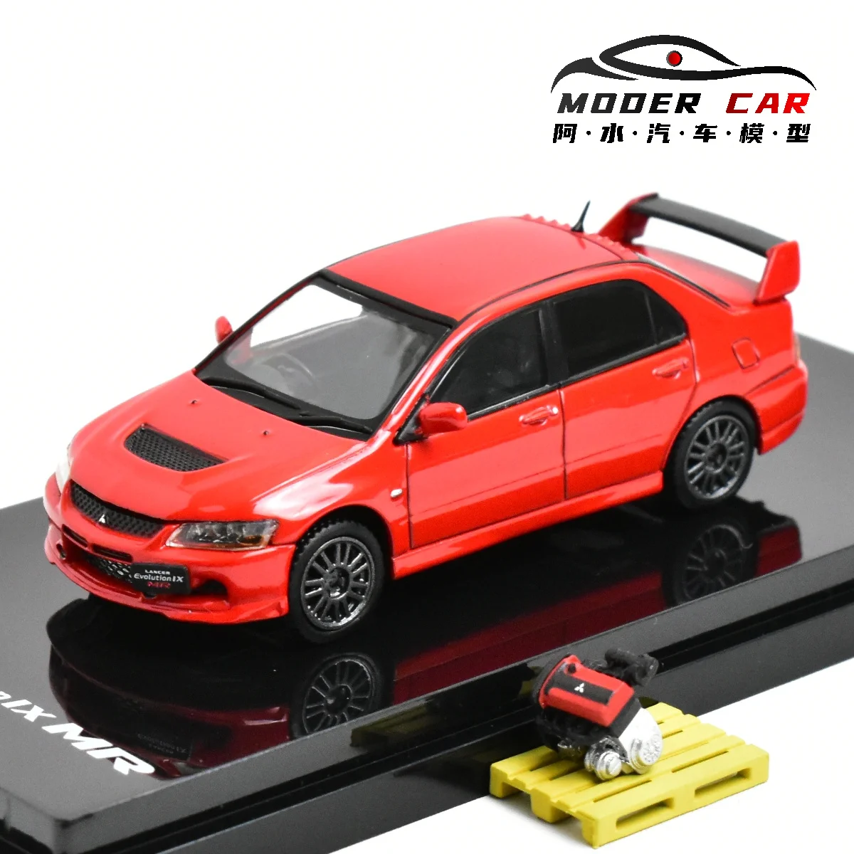 Mitsubishi Lancer EVO IX 1:64 Diecast Model 11 Mitsubishi Lancer EVO IX 1:64 Diecast Model - Image 11
