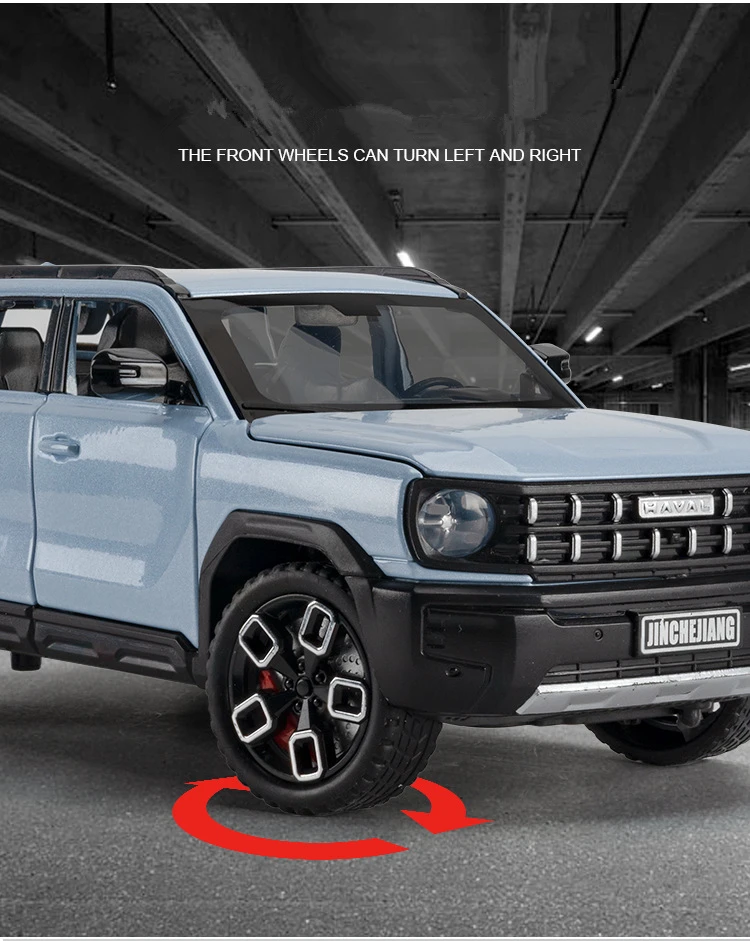 Haval X-DOG SUV 1:24 Scale Diecast Model 5 Haval X-DOG SUV 1:24 Scale Diecast Model - Image 5