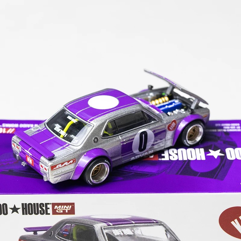 KAIDO MINIGT 1:64 KPGC10 Skyline Diecast Model 4 KAIDO MINIGT 1:64 KPGC10 Skyline Diecast Model - Image 4