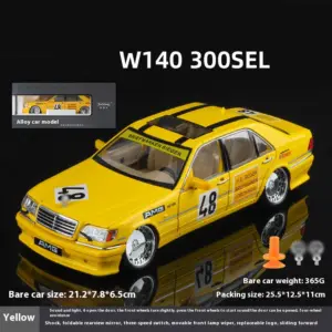 Retro Luxury Car Alloy Model 1:24 Scale 17 S2dc79e0af3c749808560a841b84e6ff60