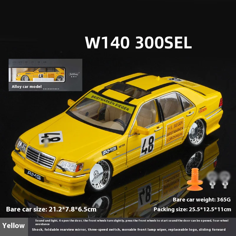 Retro Luxury Car Alloy Model 1:24 Scale 9 Retro Luxury Car Alloy Model 1:24 Scale - Image 9