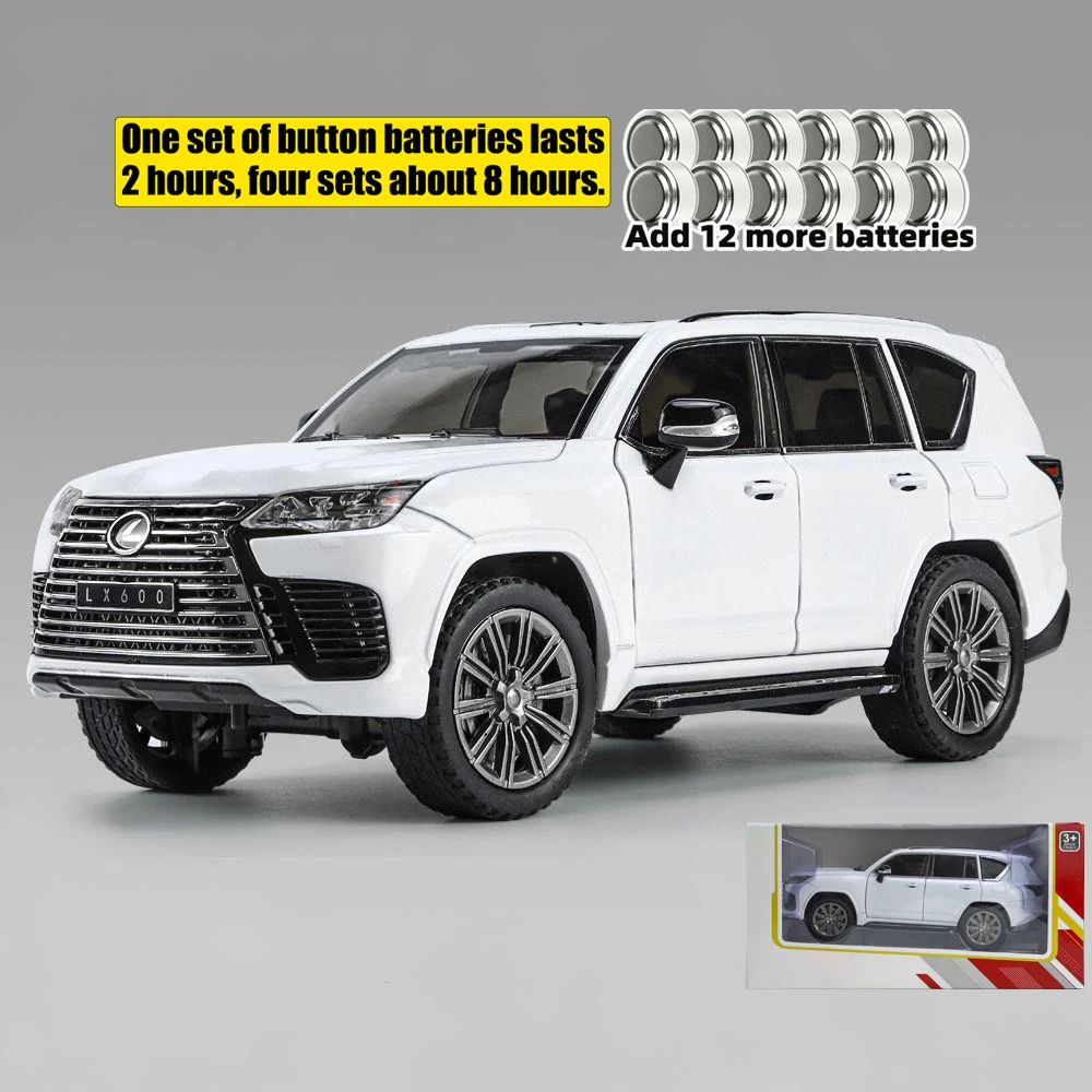 Lexus LX600 Off Road SUV Diecast Model 1:24 9 Lexus LX600 Off Road SUV Diecast Model 1:24 - Image 9