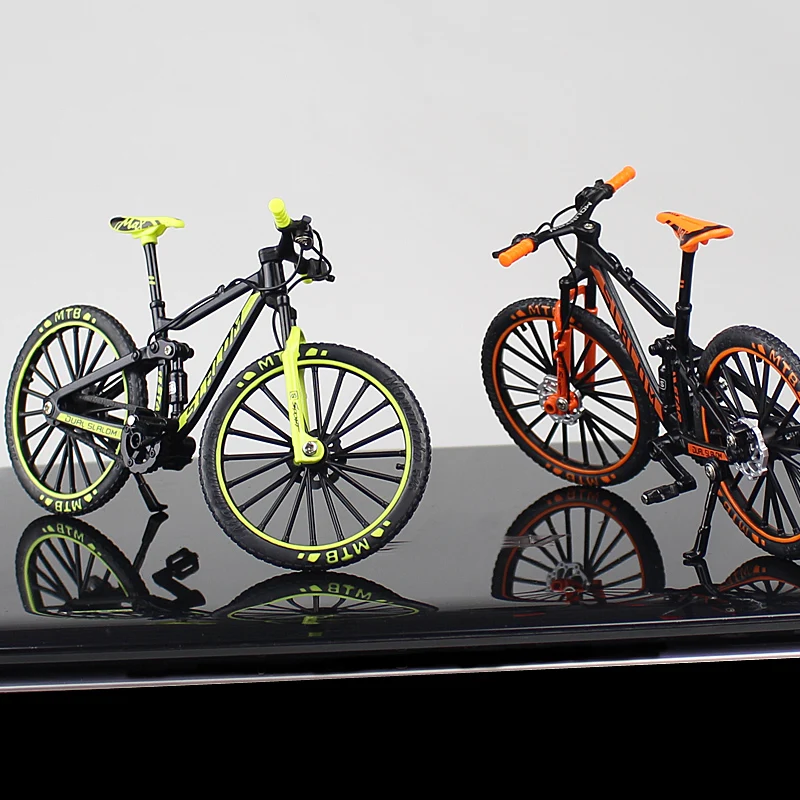 1:10 Mini Finger Mountain Alloy Bicycle Model 2 1:10 Mini Finger Mountain Alloy Bicycle Model - Image 2