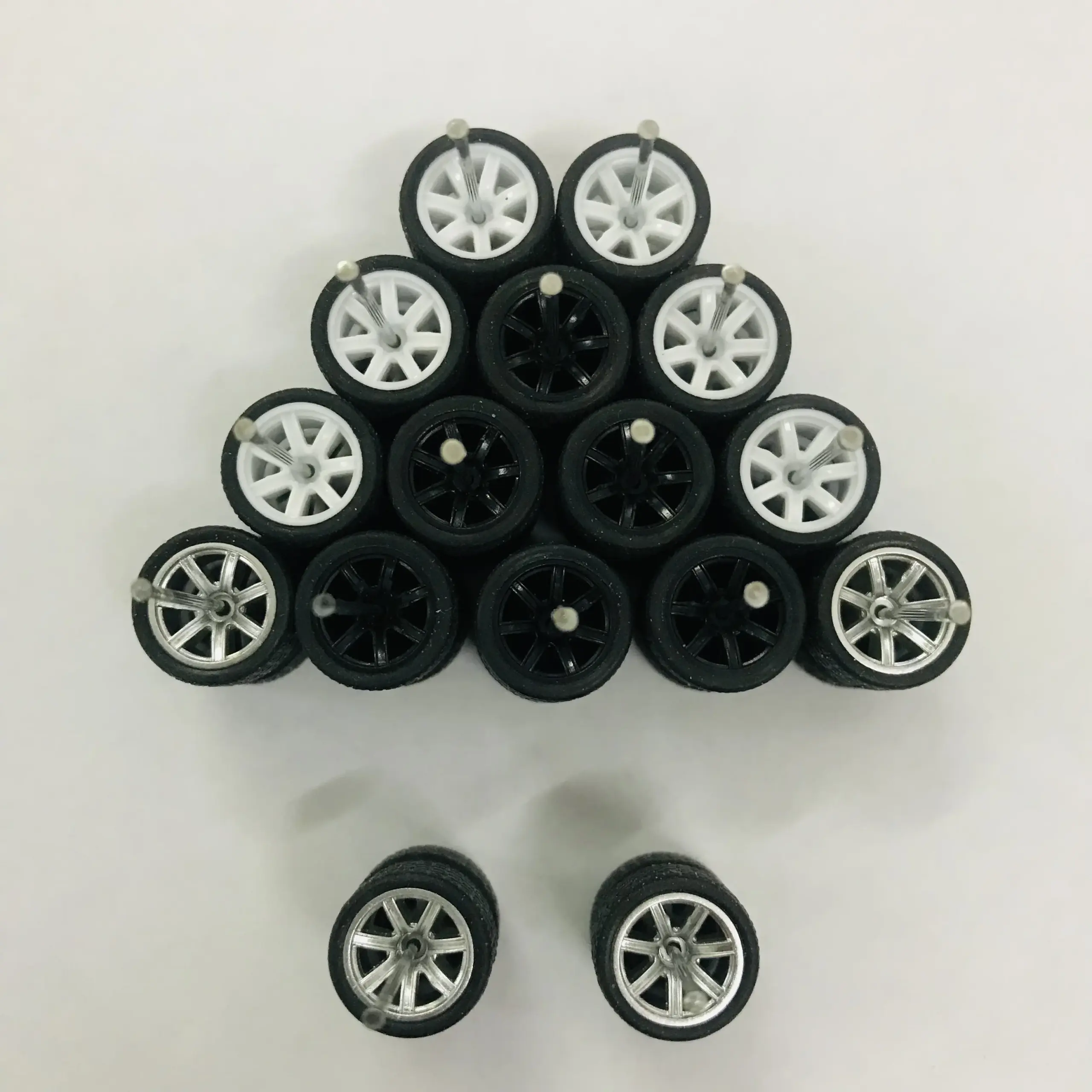 11mm Wheel Set for 1/64 Scale Models 5 11mm Wheel Set for 1/64 Scale Models - Image 5