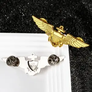 Military Command Master Aviator Badge Pin 9 S30ca8e467ec84ddf9c3a6ff35505f53b5