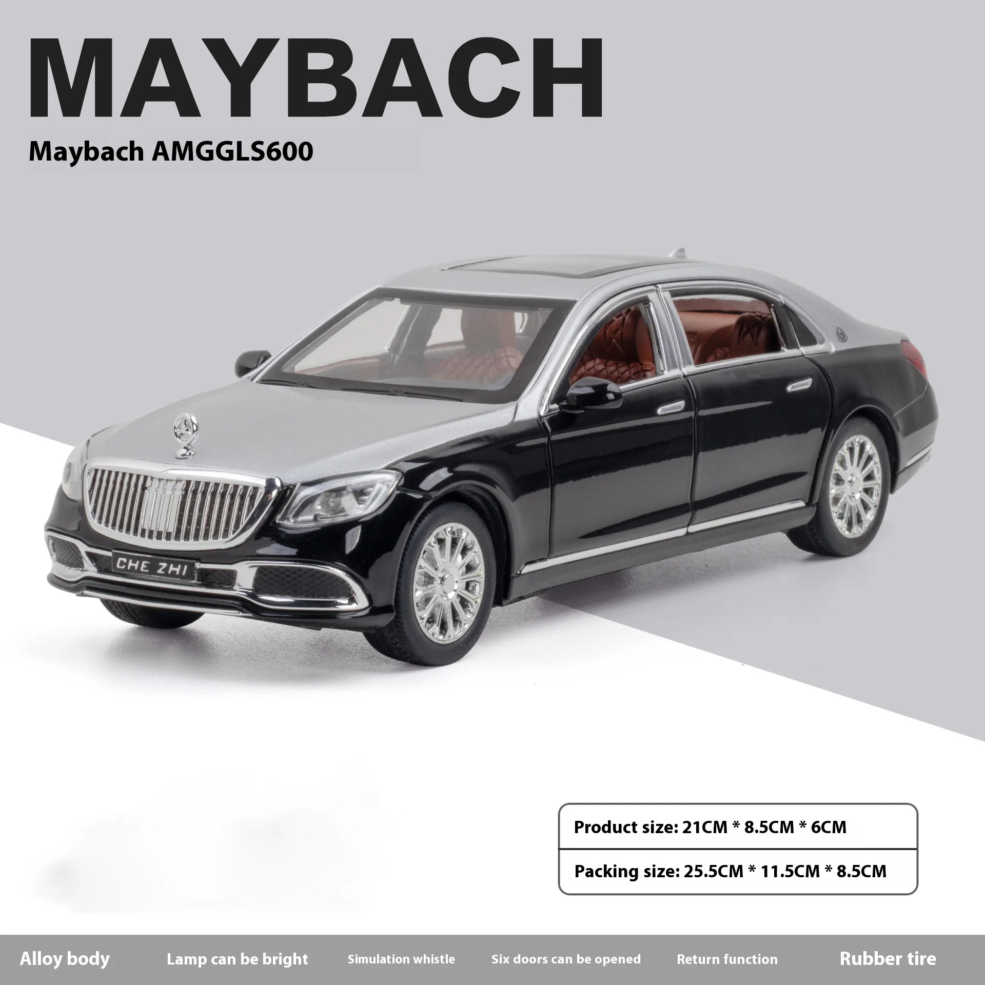 1:24 Scale Mercedes-Benz Maybach GLS600 Model 9 1:24 Scale Mercedes-Benz Maybach GLS600 Model - Image 9