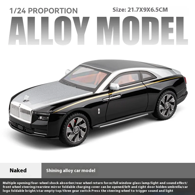1:24 Scale Rolls Royce Spectre Diecast Model 8 1:24 Scale Rolls Royce Spectre Diecast Model - Image 8