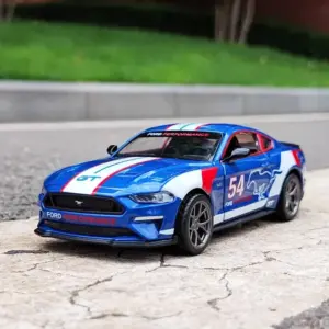 1:34 Scale Ford Mustang GT Diecast Model Car 12 S3484baee7cc546c0a078b0e7d5d6ea67P
