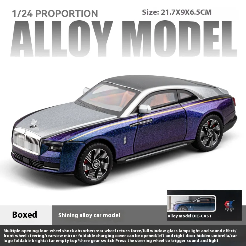 1:24 Scale Rolls Royce Spectre Diecast Model 12 1:24 Scale Rolls Royce Spectre Diecast Model - Image 12