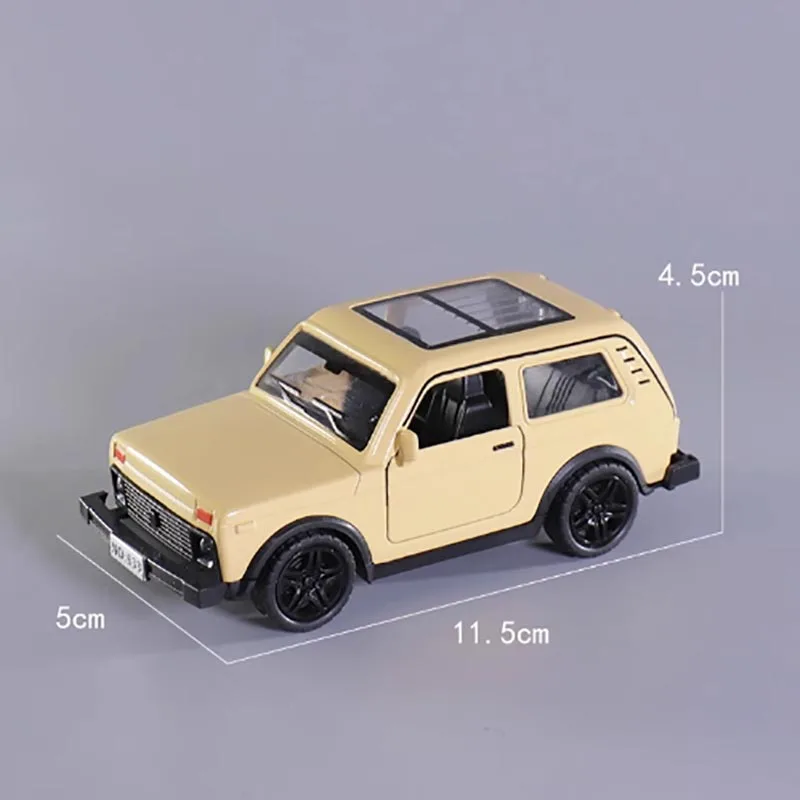 Ladaniva Diecast Alloy Car Model Collectible 10 Ladaniva Diecast Alloy Car Model Collectible - Image 10