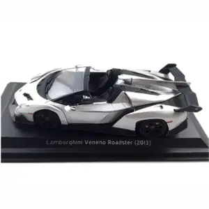 1:43 Lamborghini Veneno Roadster Model Silver 7 S3653f8581ba94f168aaaafeb0a3de3806