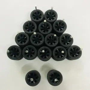 11mm Wheel Set for 1/64 Scale Models 17 S36d39f04983448389a79776e2ee6969fc