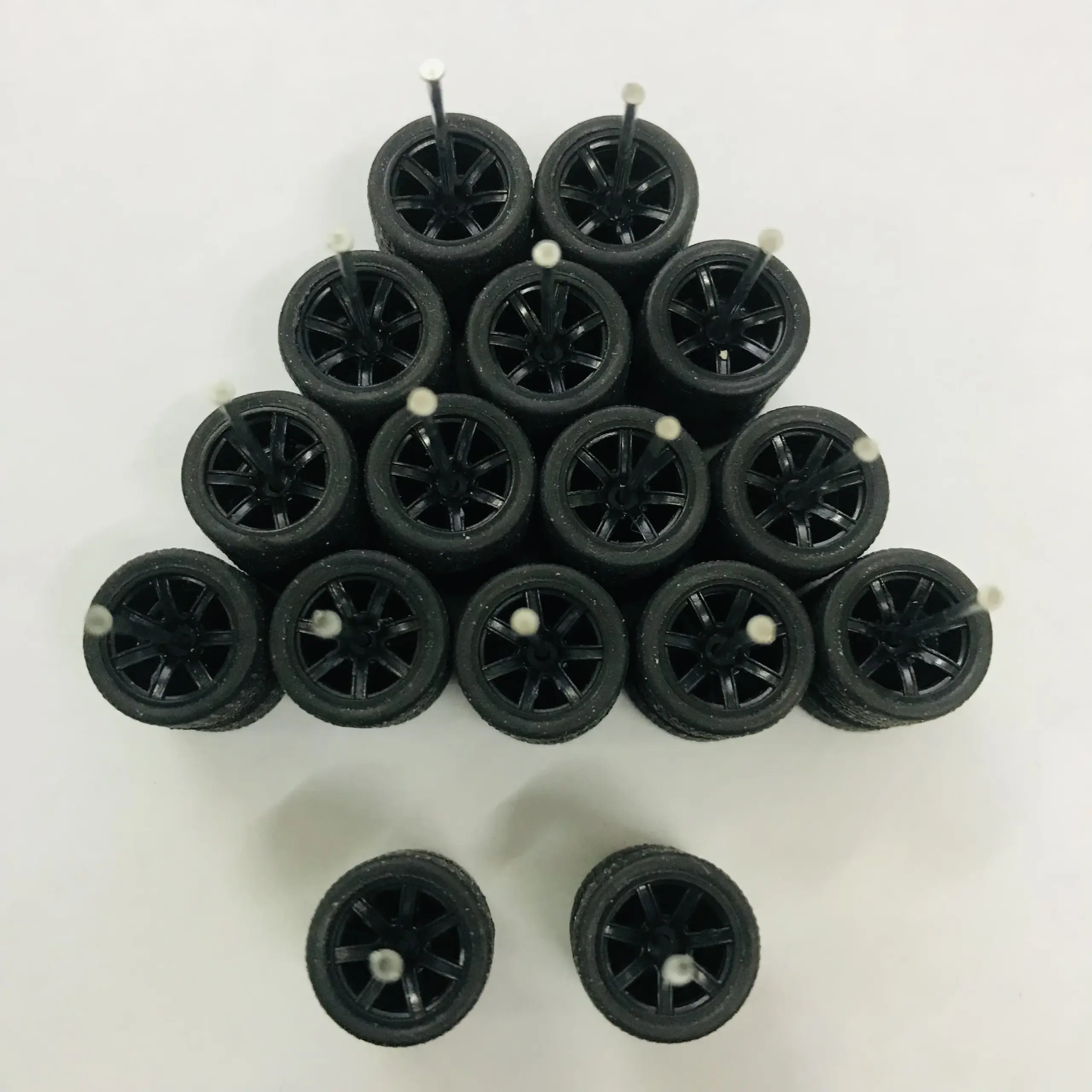 11mm Wheel Set for 1/64 Scale Models 4 11mm Wheel Set for 1/64 Scale Models - Image 4