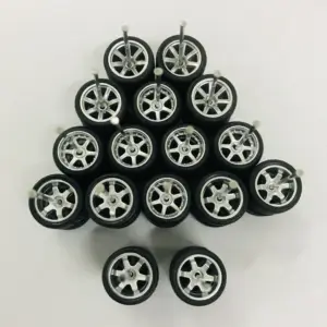 11mm Wheel Set for 1/64 Scale Models 15 S36e584b952d841379bfb7cd41d73d762E