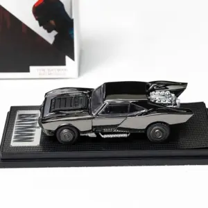 1:64 Scale Diecast Batmobile Model in Silver 7 S37132b1ee5ea4b3c972d6f1cd7b75604J
