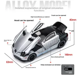 Benz SLR Sports Car 1:32 Scale Model 11 S379e9675f464478580417639511bf4c7x