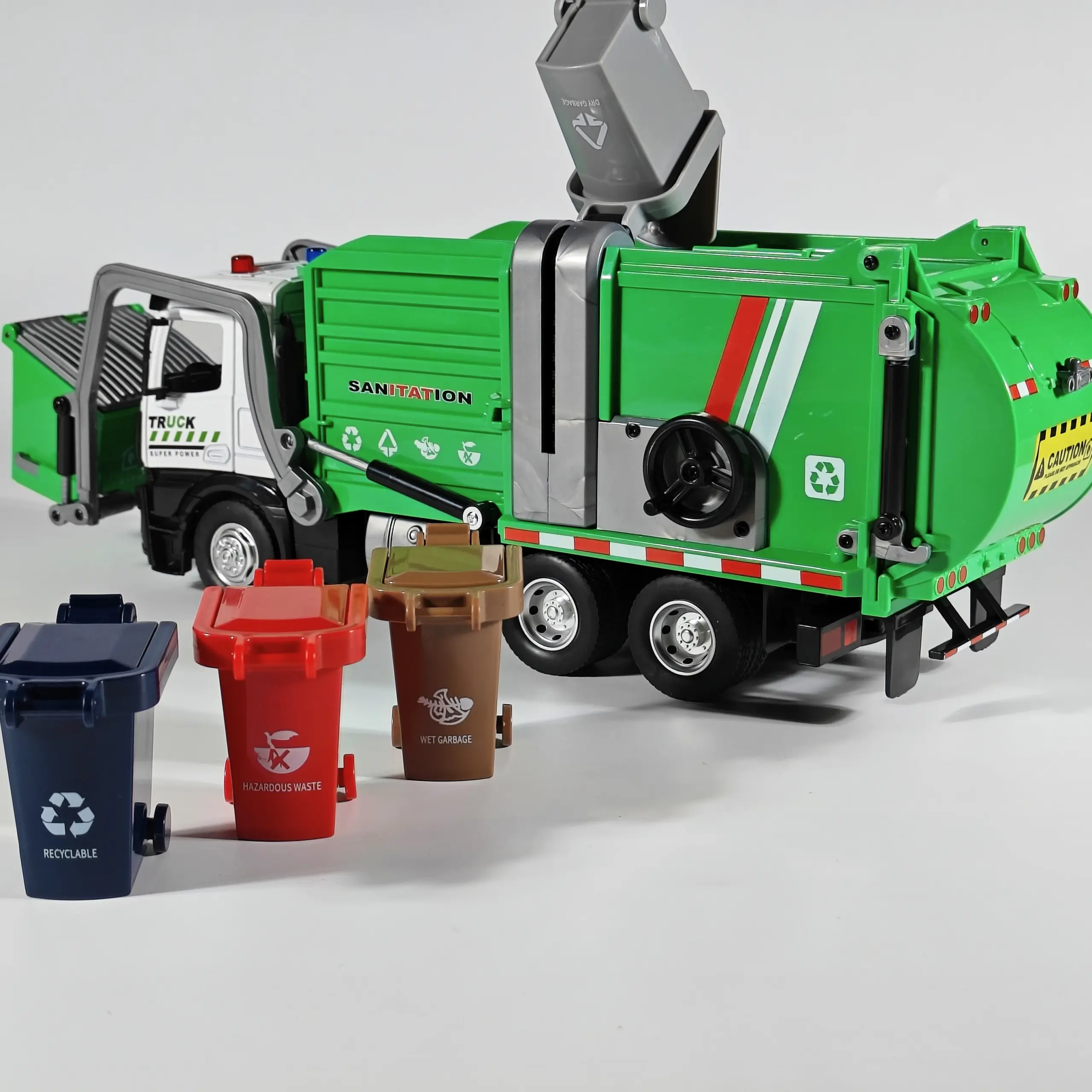 1:18 Scale Diecast City Sprinkler Truck Model 5 1:18 Scale Diecast City Sprinkler Truck Model - Image 5