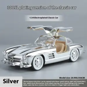 Mercedes-Benz 300SL 1:24 Diecast Model Car 37 S383605bd14754e5194de68bd0ceb33c6p