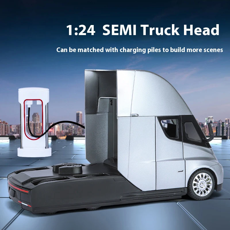 1/24 Scale Semi Truck Die-Cast Model 4 1/24 Scale Semi Truck Die-Cast Model - Image 4