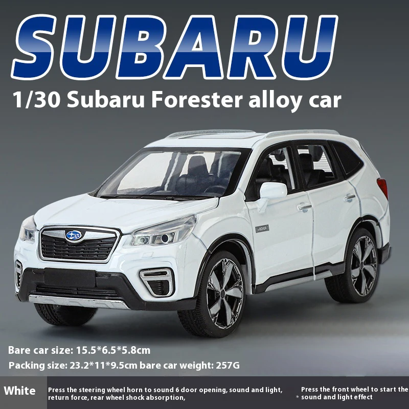 1:30 Scale Subaru Forester Diecast Model 7 1:30 Scale Subaru Forester Diecast Model - Image 7