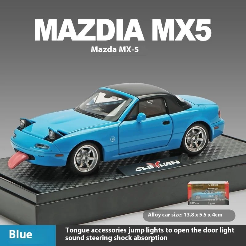 Vibrant Pink Mazda MX-5 Miata Diecast Model 14 Vibrant Pink Mazda MX-5 Miata Diecast Model - Image 14