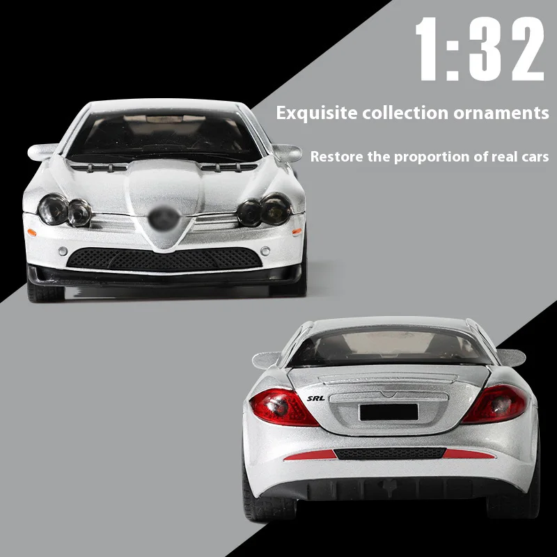 Zinc Alloy Sports Car Model 1:32 Scale 6 Zinc Alloy Sports Car Model 1:32 Scale - Image 6