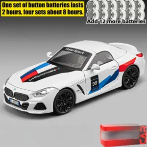 BMW Z4 M40I Convertible 1:22 Scale Diecast Model 20 S3bb953c86b114da5b53b0548bc306762q