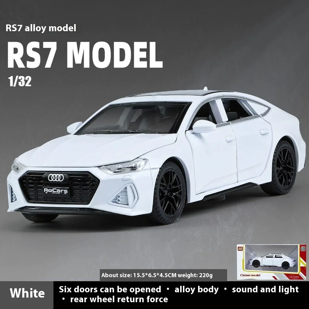 Diecast Audi RS7 Sports Car 1:32 Scale Model 13 Diecast Audi RS7 Sports Car 1:32 Scale Model - Image 13