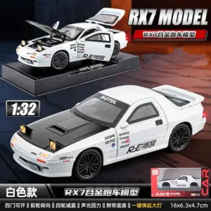 RX7 Alloy Sports Car Model 1:32 Scale 16 S3d2c36229968403180546ec56ff0be62d