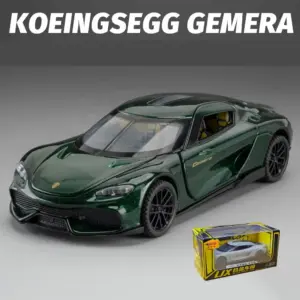 1:32 Scale Metallic Silver Die-Cast Supercar Model 20 S3d3d1e29e121429f8ec1f30dd5bba5c7L