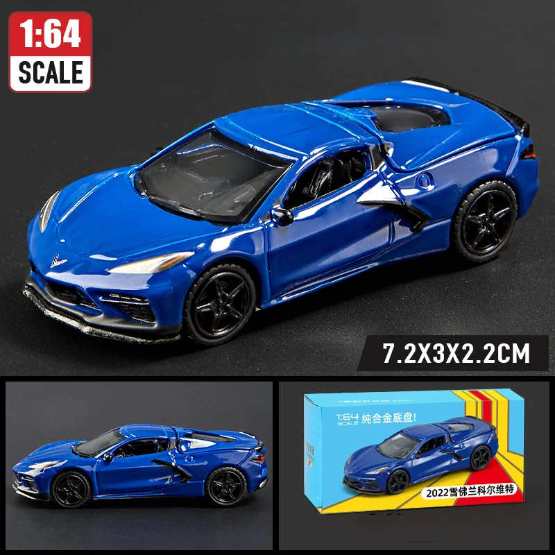 1:64 Scale Diecast Model Car with Racing Detailing 6 1:64 Scale Diecast Model Car with Racing Detailing - Image 6