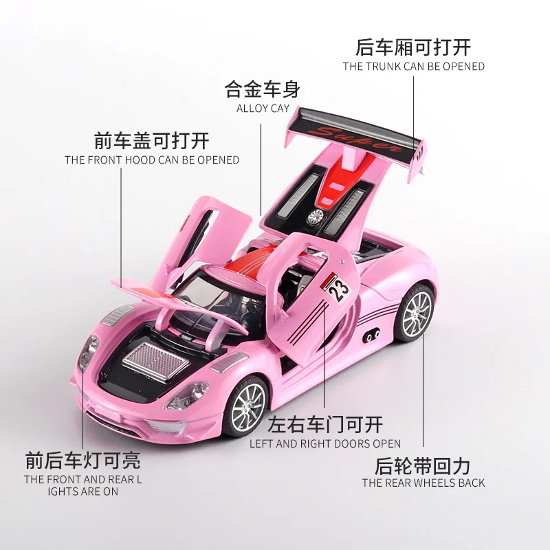 Porsche 918 1:32 Scale Diecast Model Car 3 Porsche 918 1:32 Scale Diecast Model Car - Image 3