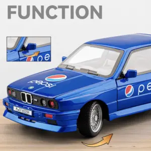 1:24 Scale BMW M3 Red Diecast Model Car 16 S3eaa59d9d5e44340b553f560d931edc38