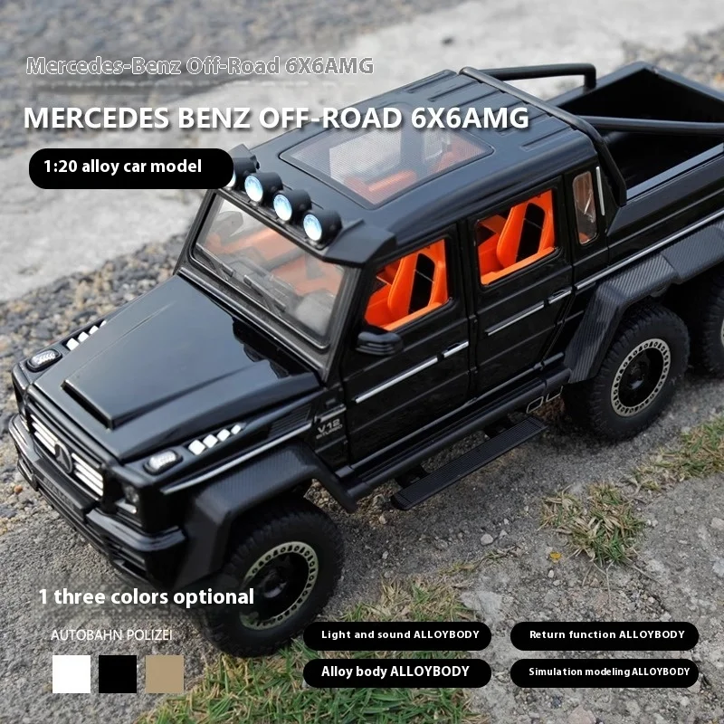 Mercedes Benz AMG G63 6X6 Diecast Model 1:20 3 Mercedes Benz AMG G63 6X6 Diecast Model 1:20 - Image 3