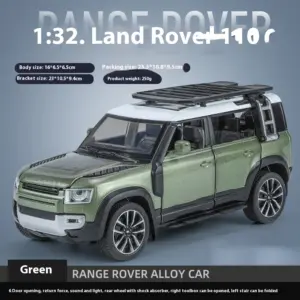 1:32 Scale Land Rover Defender 110 Diecast Model 22 S3fb6f1a7102c4c12b98f9702517c616dt