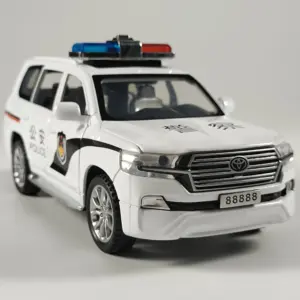 1:32 Scale Toyota Cruiser Police Diecast Model 15 S3fb8b613a8ef4149ac539255e06313385